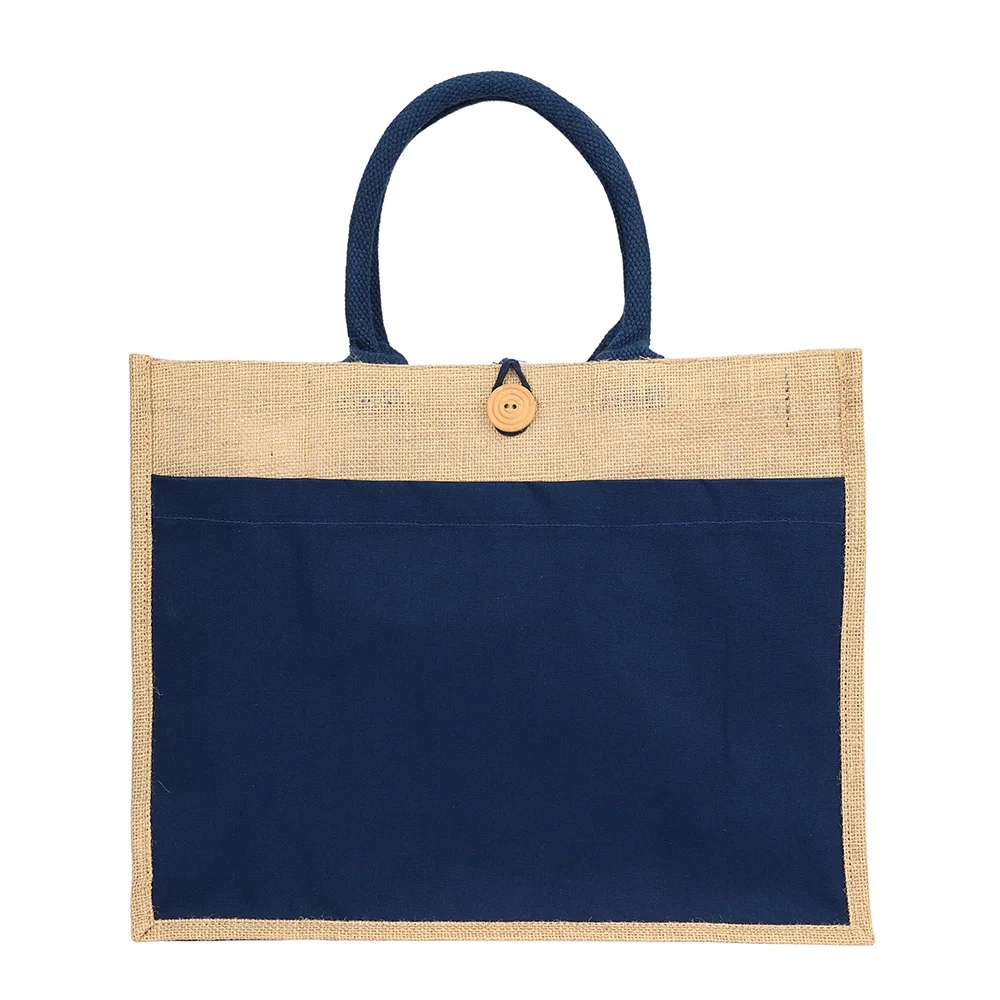 Jute Bag  4002 NAVY BLUE